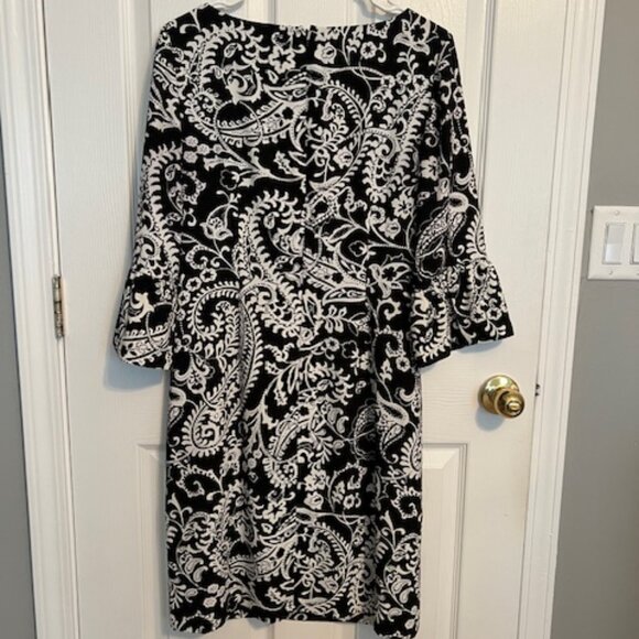 Talbots Patterned Sheath Dress - Picture 6 of 6